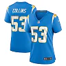 Zennovawear Women's Los Angeles Chargers Chris Collins Powder Blue Team Game Jersey
