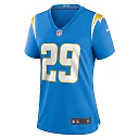 Zennovawear Women's Los Angeles Chargers Chris Wilcox Powder Blue Team Game Jersey