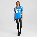 Zennovawear Women's Los Angeles Chargers CJ Okoye Powder Blue Team Game Jersey