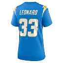 Zennovawear Women's Los Angeles Chargers Deane Leonard Powder Blue Game Player Jersey