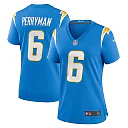 Zennovawear Women's Los Angeles Chargers Denzel Perryman Powder Blue Game Jersey