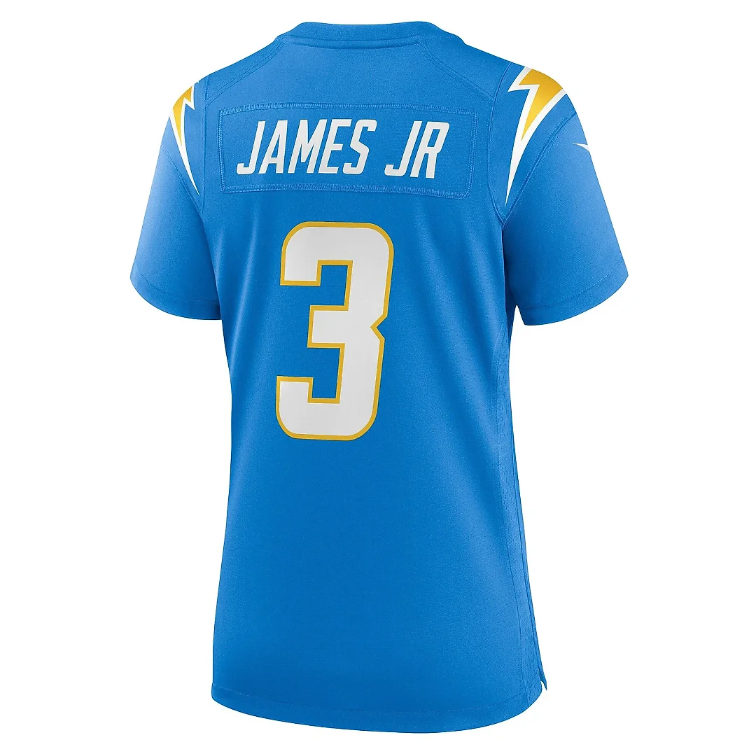 Zennovawear Women's Los Angeles Chargers Derwin James Jr. Powder Blue Player Jersey