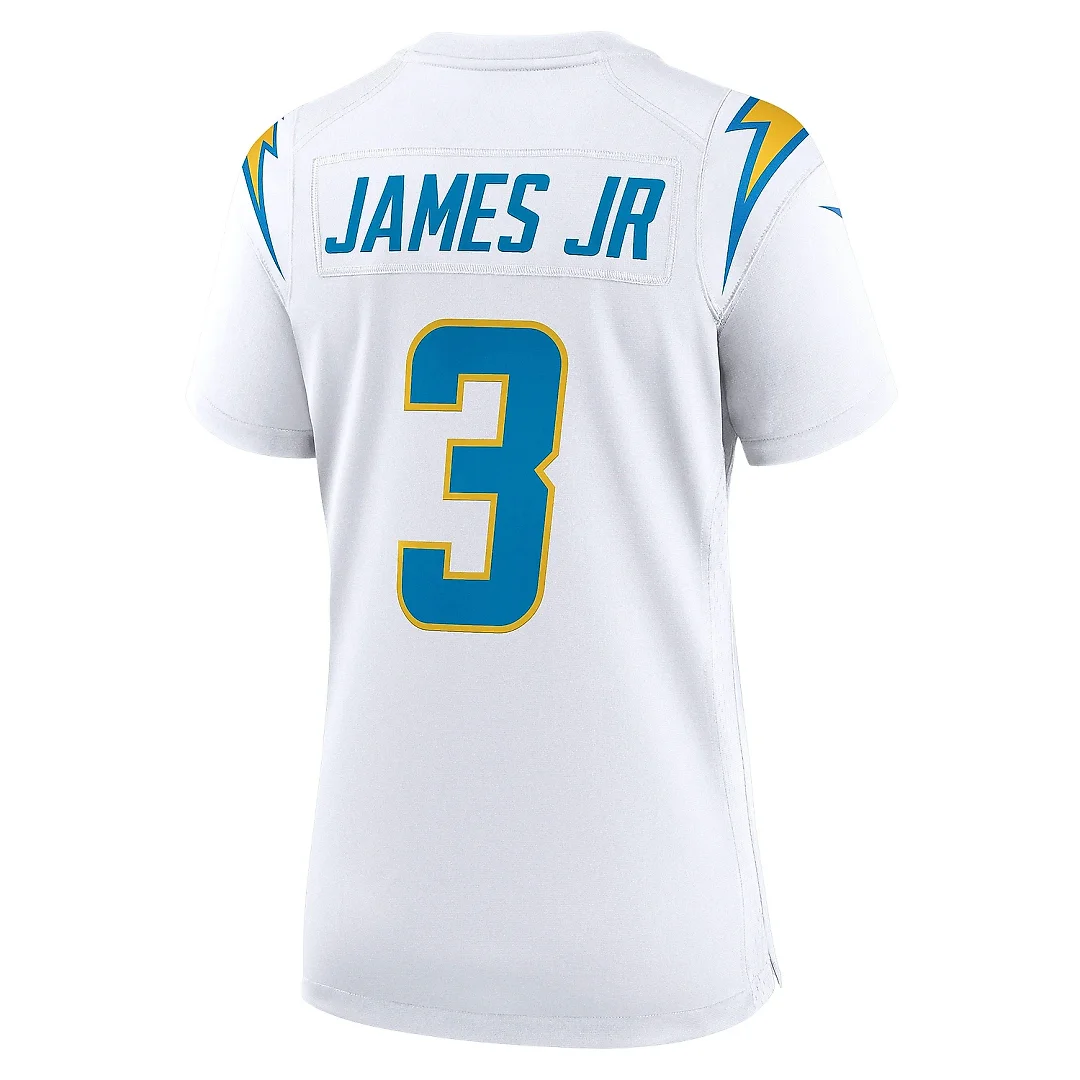 Zennovawear Women's Los Angeles Chargers Derwin James Jr. White Game Jersey