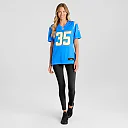 Zennovawear Women's Los Angeles Chargers Dicaprio Bootle Powder Blue Team Game Jersey