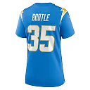 Zennovawear Women's Los Angeles Chargers Dicaprio Bootle Powder Blue Team Game Jersey