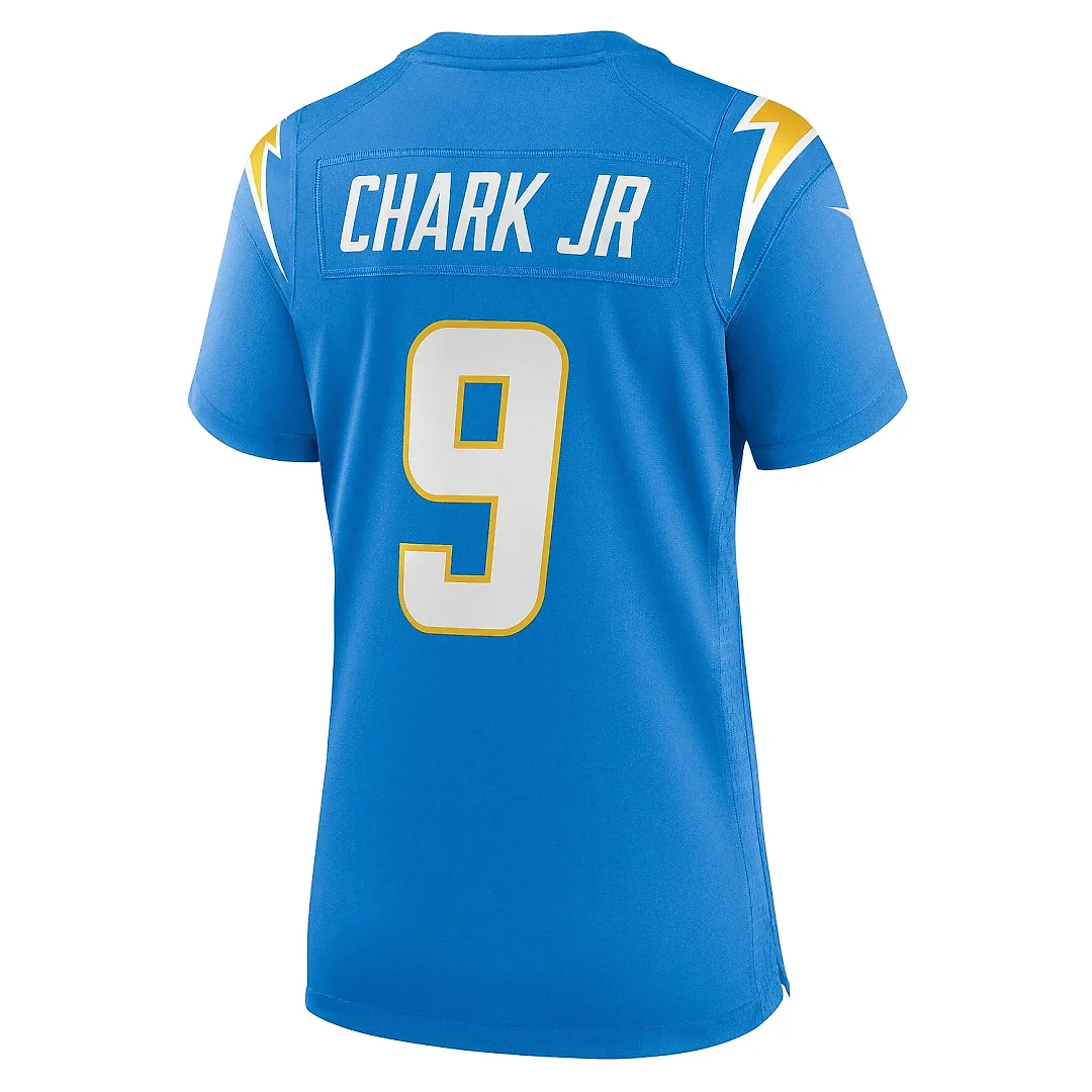 Zennovawear Women's Los Angeles Chargers DJ Chark Jr. Powder Blue Game Jersey