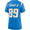 Zennovawear Women's Los Angeles Chargers Donald Parham Jr. Powder Blue Game Jersey