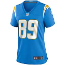 Zennovawear Women's Los Angeles Chargers Donald Parham Jr. Powder Blue Game Jersey