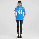 Zennovawear Women's Los Angeles Chargers Eli Apple Powder Blue Game Jersey