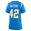 Zennovawear Women's Los Angeles Chargers Elijah Dotson Powder Blue Team Game Jersey