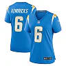 Zennovawear Women's Los Angeles Chargers Eric Kendricks Powder Blue Game Player Jersey