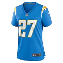 Zennovawear Women's Los Angeles Chargers Essang Bassey Powder Blue Game Jersey