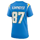Zennovawear Women's Los Angeles Chargers Hunter Kampmoyer Powder Blue Game Player Jersey