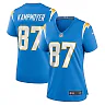 Zennovawear Women's Los Angeles Chargers Hunter Kampmoyer Powder Blue Game Player Jersey