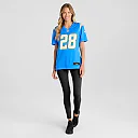 Zennovawear Women's Los Angeles Chargers Isaiah Spiller Powder Blue Game Jersey