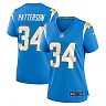 Zennovawear Women's Los Angeles Chargers Jaret Patterson Powder Blue Team Game Jersey