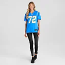 Zennovawear Women's Los Angeles Chargers Jerrod Clark Powder Blue Team Game Jersey