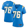 Zennovawear Women's Los Angeles Chargers Joe Alt Powder Blue Game Jersey