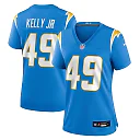 Zennovawear Women's Los Angeles Chargers John Kelly Jr. Powder Blue Team Game Jersey
