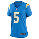 Zennovawear Women's Los Angeles Chargers Joshua Palmer Powder Blue Game Player Jersey