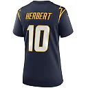Zennovawear Women's Los Angeles Chargers Justin Herbert Navy Alternate Game Jersey
