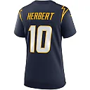Zennovawear Women's Los Angeles Chargers Justin Herbert Navy Game Jersey