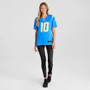 Zennovawear Women's Los Angeles Chargers Justin Herbert Powder Blue Game Jersey