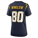 Zennovawear Women's Los Angeles Chargers Kellen Winslow Navy Retired Player Jersey
