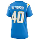 Zennovawear Women's Los Angeles Chargers Kendall Williamson Powder Blue Game Jersey