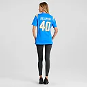 Zennovawear Women's Los Angeles Chargers Kendall Williamson Powder Blue Game Jersey