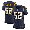 Zennovawear Women's Los Angeles Chargers Khalil Mack Navy Alternate Game Jersey