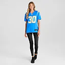 Zennovawear Women's Los Angeles Chargers Kimani Vidal Powder Blue Game Jersey