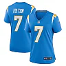 Zennovawear Women's Los Angeles Chargers Kristian Fulton Powder Blue Game Jersey