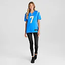 Zennovawear Women's Los Angeles Chargers Kristian Fulton Powder Blue Game Jersey