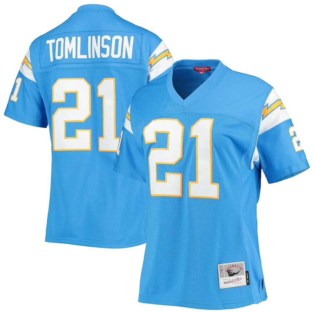 Zennovawear Women's Los Angeles Chargers LaDainian Tomlinson Mitchell & Ness Powder Blue Legacy Player Jersey