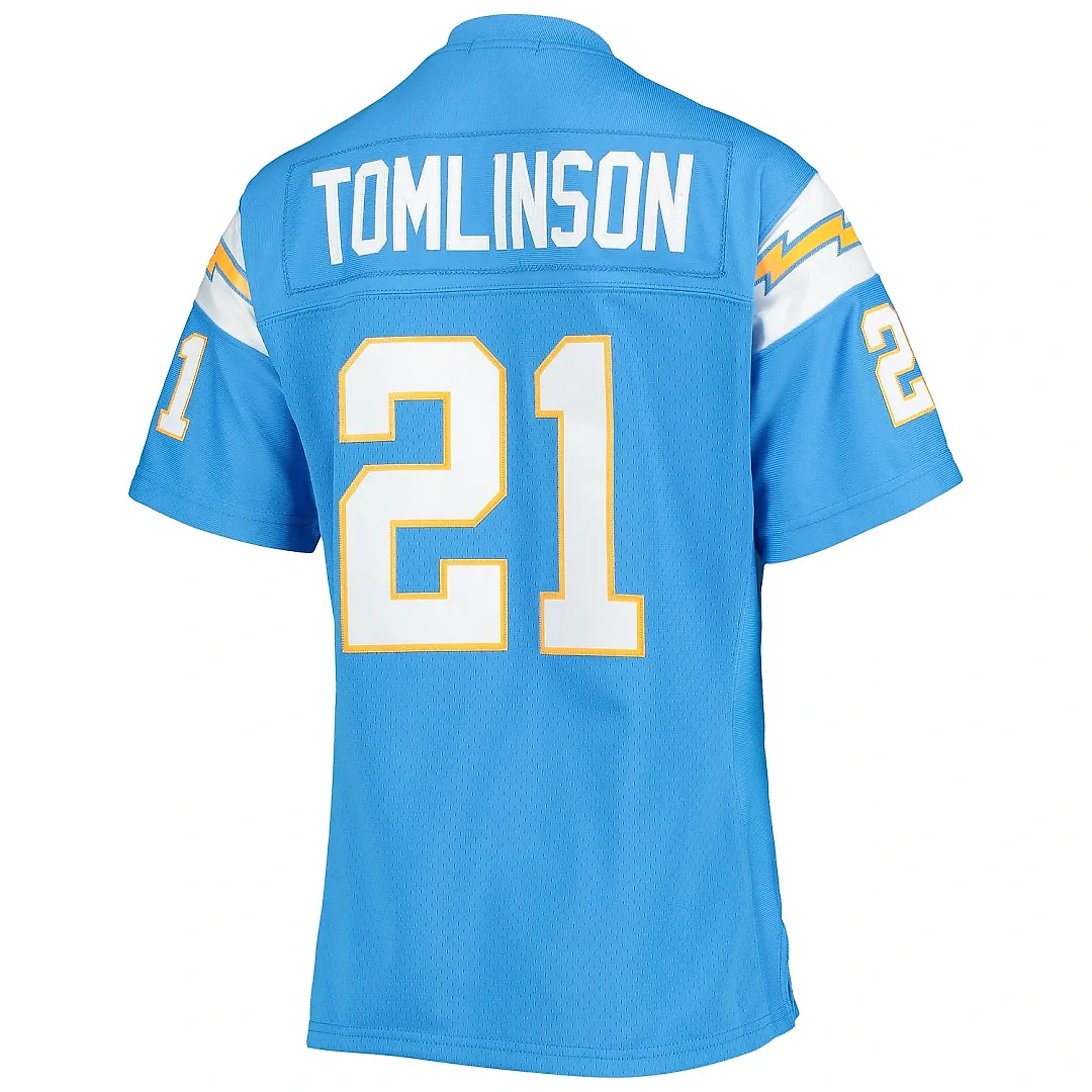 Zennovawear Women's Los Angeles Chargers LaDainian Tomlinson Mitchell & Ness Powder Blue Legacy Player Jersey