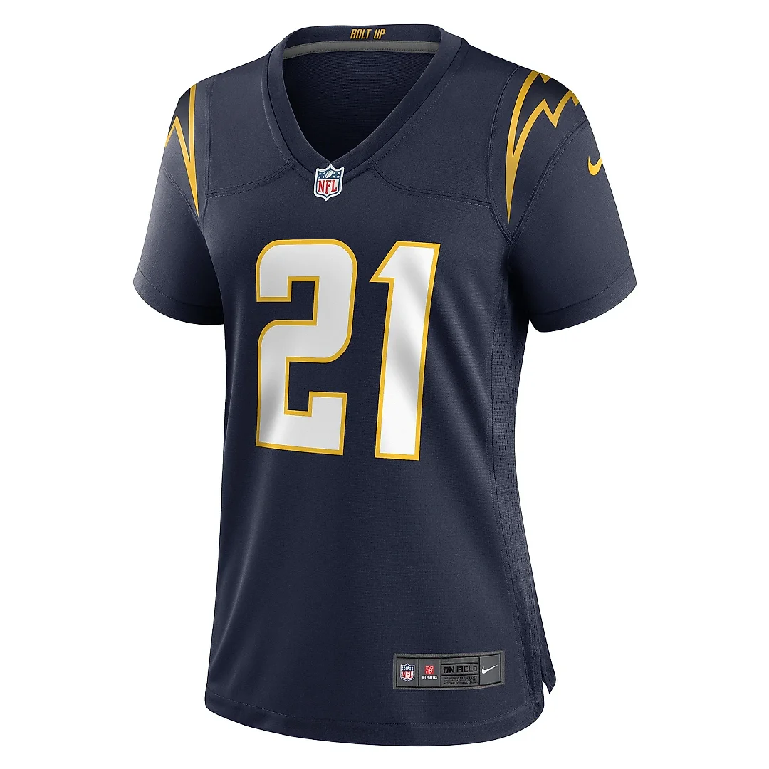 Zennovawear Women's Los Angeles Chargers LaDainian Tomlinson Navy Retired Player Jersey