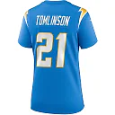 Zennovawear Women's Los Angeles Chargers LaDainian Tomlinson Powder Blue Game Retired Player Jersey
