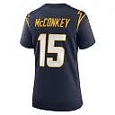 Zennovawear Women's Los Angeles Chargers Ladd McConkey Navy Alternate Game Jersey