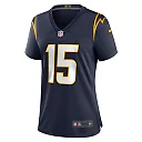 Zennovawear Women's Los Angeles Chargers Ladd McConkey Navy Alternate Game Jersey