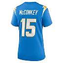 Zennovawear Women's Los Angeles Chargers Ladd McConkey Powder Blue Game Jersey