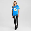Zennovawear Women's Los Angeles Chargers Ladd McConkey Powder Blue Game Jersey
