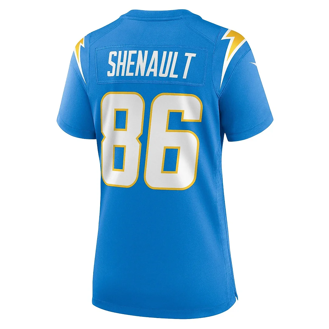 Zennovawear Women's Los Angeles Chargers Laviska Shenault Jr. Powder Blue Team Game Jersey