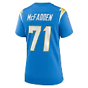 Zennovawear Women's Los Angeles Chargers McFadden Powder Blue Team Game Jersey