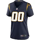Zennovawear Women's Los Angeles Chargers Navy Alternate Custom Game Jersey