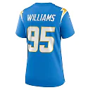 Zennovawear Women's Los Angeles Chargers Nicholas Williams Powder Blue Team Game Jersey