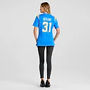 Zennovawear Women's Los Angeles Chargers Nick Niemann Powder Blue Game Player Jersey