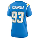 Zennovawear Women's Los Angeles Chargers Otito Ogbonnia Powder Blue Game Player Jersey