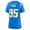 Zennovawear Women's Los Angeles Chargers Poona Ford Powder Blue Team Game Jersey