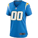 Zennovawear Women's Los Angeles Chargers Powder Blue Custom Game Jersey